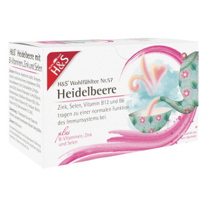 H&S Heidelbeere m.B-Vitaminen Zink und Selen Fbtl.