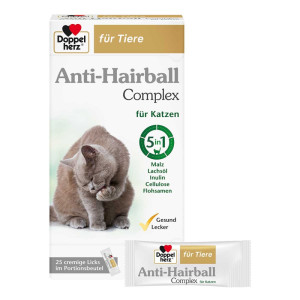 Doppelherz Für Tiere Anti-Hairball Complex Katzen