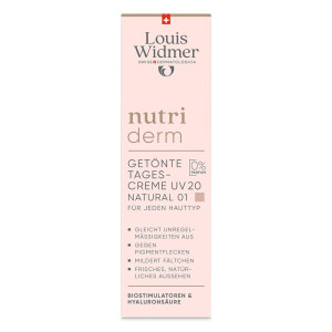 Louis Widmer nutriderm Getönte Tagescreme UV 20 -Natural 01 o.p
