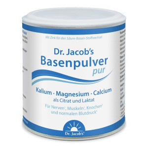 Dr. Jacob's Basenpulver pur Kalium Magnesium Calcium Citrat