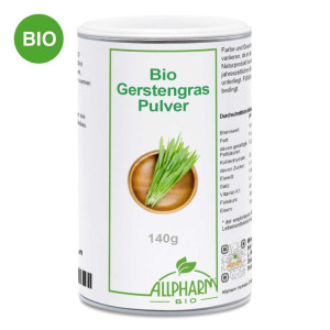 Bio Gerstengras Pulver Allpharm