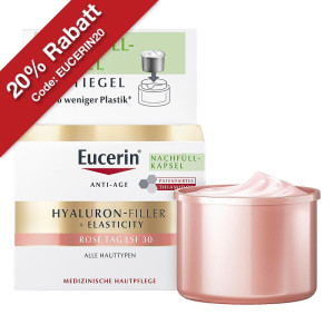 Eucerin Hyaluron-Filler + Elasticity Rosé Tag LSF 30 Refill