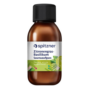 Spitzner Saunaaufguss Zitronengras-Basilikum