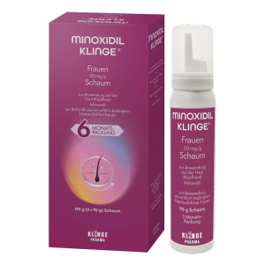Minoxidil Klinge Frauen 50 mg/g Schaum