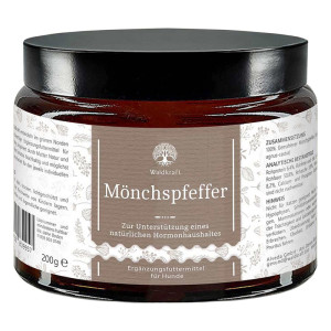 Mönchspfeffer Rein Pulver Vitex Waldkraft F.hunde