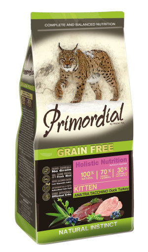 KARMA SUCHA PRIMORDIAL KITTEN KACZKA&INDYK 400 G