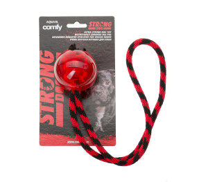 COMFY STRONG DOG PIŁKA + SZNUR 11cm