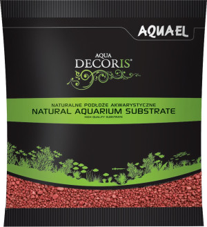 ŻWIREK AQUA DECORIS CZERWONY 1 KG