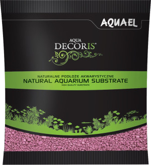 ŻWIREK AQUA DECORIS LILA RÓŻ 1 KG