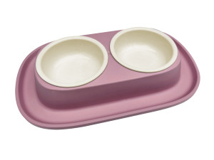 COMFY MISKA SMART CLEAN 2 x 230 ML RÓŻ