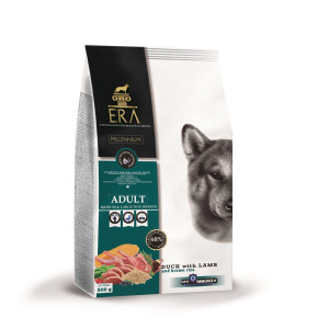 KARMA SUCHA ERA MILLENNIUM KACZKA I JAGNIĘCINA Z BRĄZOWYM RYŻEM M&L 0,5 KG