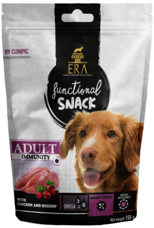 ERA SNACK ADULT IMMUNITY KURCZAK & DZIKA RÓŻA 150 g