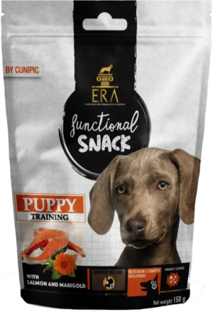 ERA SNACK PUPPY TRAINING ŁOSOŚ & NAGIETEK 150 g