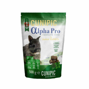 CUNIPIC ALPHA PRO MŁODY KRÓLIK  500 g