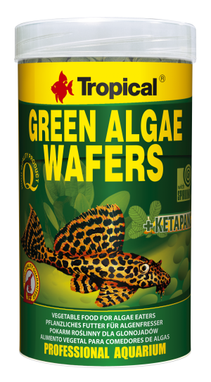 TROPICAL GREEN ALGAE WAFERS 1000ML/450G