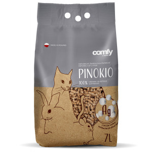 ŻWIREK DREWNIANY COMFY PINOKIO SILVER GUARD 7L