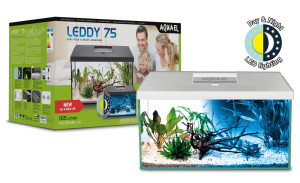 AQUAEL ZESTAW AKWARIOWY LEDDY 75 BIAŁY D&N 2.0