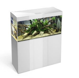 AQUAEL ZESTAW GLOSSY ST 120 D&N BIAŁY + SZAFKA