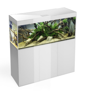AQUAEL ZESTAW GLOSSY ST 150 D&N BIAŁY + SZAFKA
