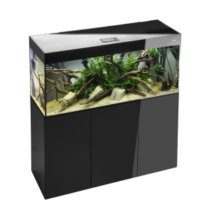 AQUAEL ZESTAW GLOSSY ST 150 D&N CZARNY + SZAFKA