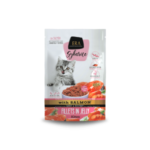SASZETKA DLA KOTA ERA SYBARITE KITTEN ŁOSOŚ Z MARCHWIĄ I ROZMARYNEM 85 G