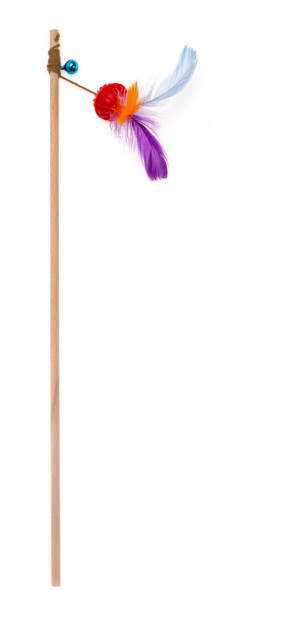 ECOMFY ZABAWKA GAIA WĘDKA PIŁKA 50CM
