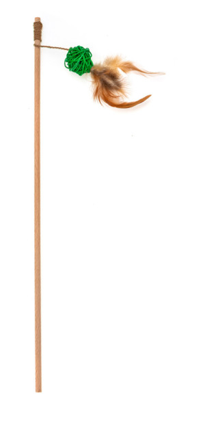 ECOMFY ZABAWKA GAIA WĘDKA Z RATTAN 50CM