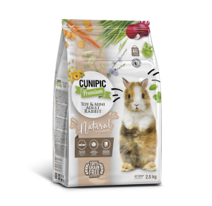 CUNIPIC PREMIUM TOY & MINI ADULT RABBIT 2,5KG