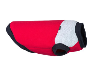 AMIPLAY BLUZA DENVER 40 CM MINIATURE SCHNAUZER CZERWONO-SZARY