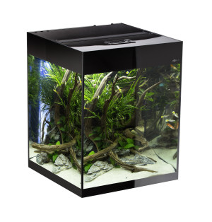 AQUAEL ZESTAW AKWARIOWY GLOSSY CUBE ST 50 D&N CZARNY