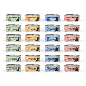 PAKIET COMFY APPETIT PREMIUM MOUSSE MIX 24X85G