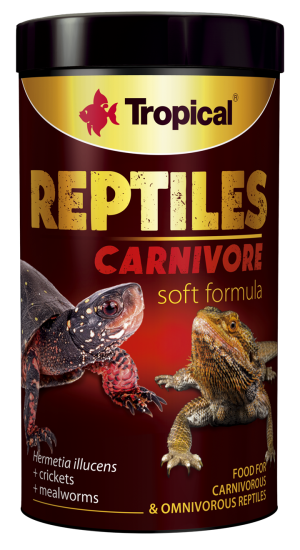TROPICAL REPTILES CARNIVORE SOFT 250ML/65G