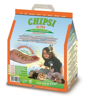 CHIPSI ULTRA 10L ŚCIÓLKA D/KRÓLIK SZCZUR