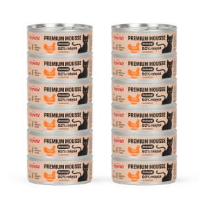 COMFY APPETIT PREMIUM MOUSSE KITTEN KURCZAK 12X85G