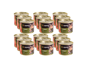 SAVORY PASZTET Z INDYKA DLA KOCIĄT 18x200 G