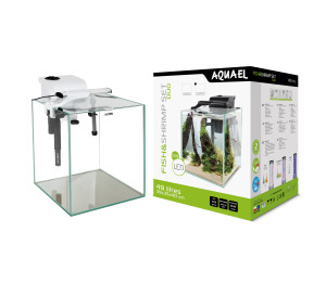 AQUAEL ZESTAW FISH&SHRIMP DUO BIAŁY 35 D&N 2.0