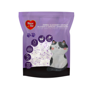 HAVE A PET ŻWIREK SILIKON LAWENDA COMPACT 3,8L