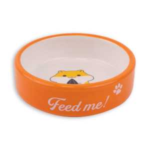 HAVE A PET MISKA CERAMICZNA DLA CHOMIKA POMARAŃCZOWA 70ml