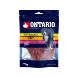 ONTARIO MIĘKKIE PASKI Z KURCZAKA PIES 70G.