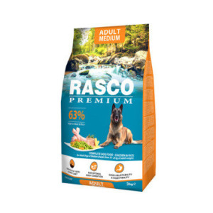 RASCO PREMIUM ADULT MEDIUM 3KG