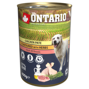 ONTARIO PATE KURCZAK W ZIOŁACH 400G