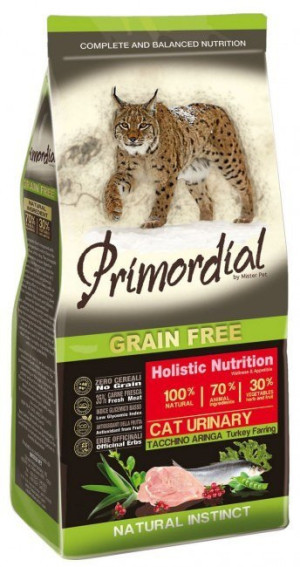 PRIMORDIAL CAT GRAIN FREE URINARY TURKEY&HERRING 2KG