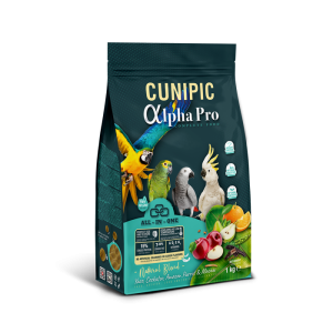 CUNIPIC ALPHA PRO PARROT NATURAL 1 KG