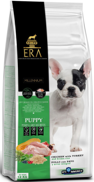 ERA PUPPY MEDIUM CHICKEN&TURKEY 12KG