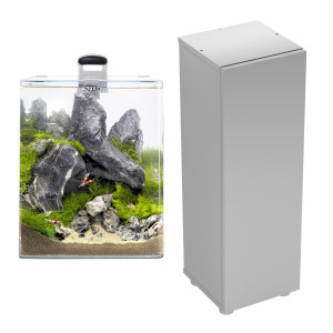 AQUAEL OPTIBENT SET 30 WHITE + SZAFKA SHRIMP SET 30 BIAŁA