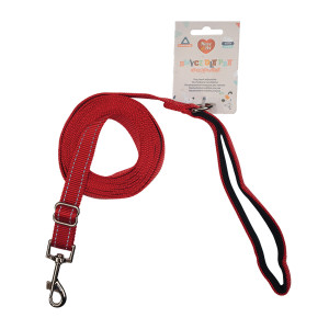 HAVE A PET SMYCZ BASIC REGULOWANA CZERWONA 2x160-300CM