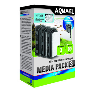AQUAEL WKŁAD GABKOWY FZN MINI PHOSMAX 3 szt.
