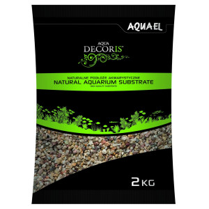 AQUAEL ŻWIR NATURALNY WIELOBARWNY 1,4-2 MM 2KG