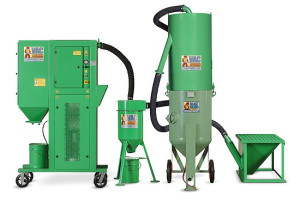 VAC-5S staubfreies Strahl- und Rückgewinnungssystem