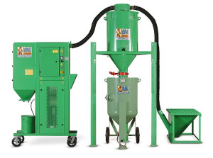VAC-7H staubfreies Strahl- und Rückgewinnungssystem